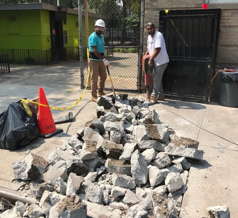 sidewalk repair Westchester county