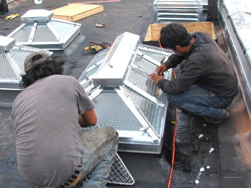 Skylight Installation