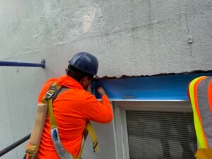 Window Lintel and Sill Repair