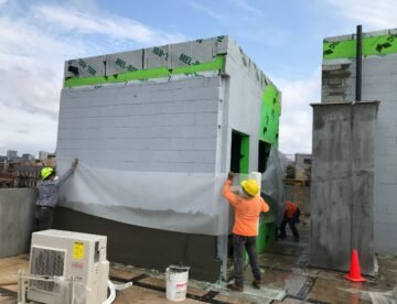 Water Damage Destroys Stucco Walls in NYC